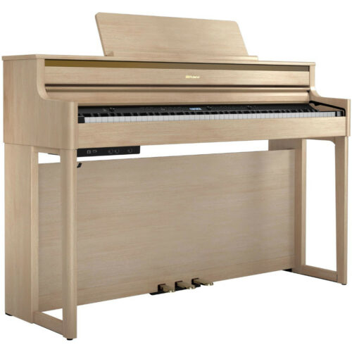 Roland HP704 Digital Piano – Light Oak