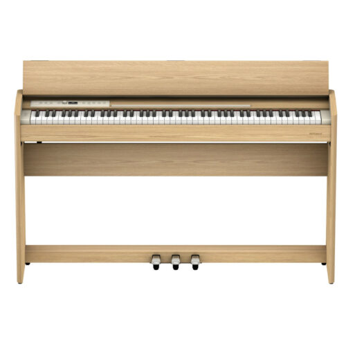 Roland F701 Digital Piano – Light Oak