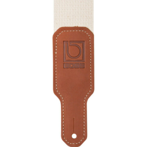Boss BSC-20 – 2” Cotton Instrument Strap – Natural