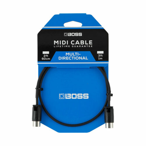 Boss BMIDI-PB1 – 30cm MIDI Cable with Adjustable Cable Angle