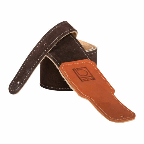 Boss BSS-25 – 2.5″ Premium Suede Guitar Strap – Brown