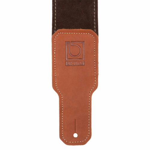 Boss BSS-25 – 2.5″ Premium Suede Guitar Strap – Brown