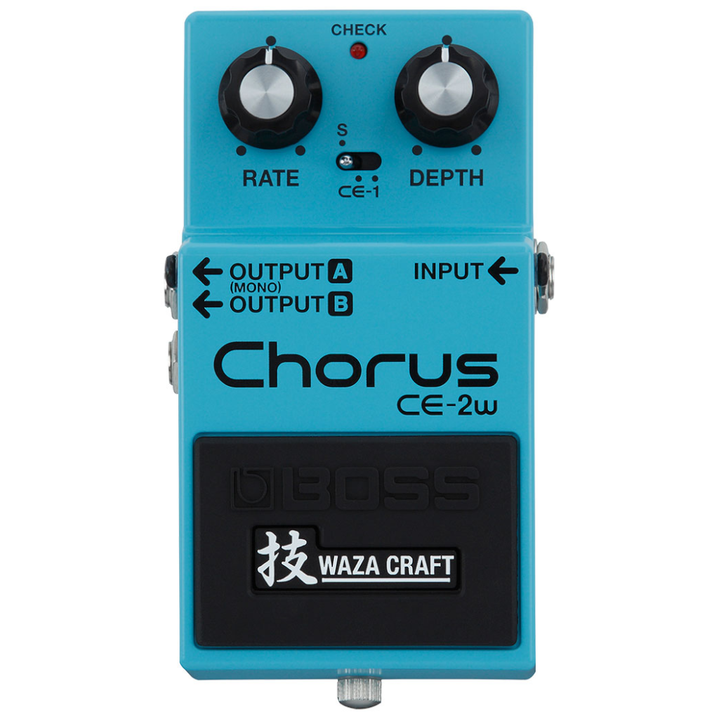 ギター BOSS CE-2W Waza Craft Chorus Boss CE-2W Waza Craft Chorus Pedal - Roland Musical Instruments
