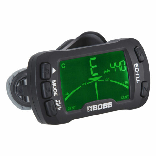 Boss TU-03 Clip-On Tuner & Metronome