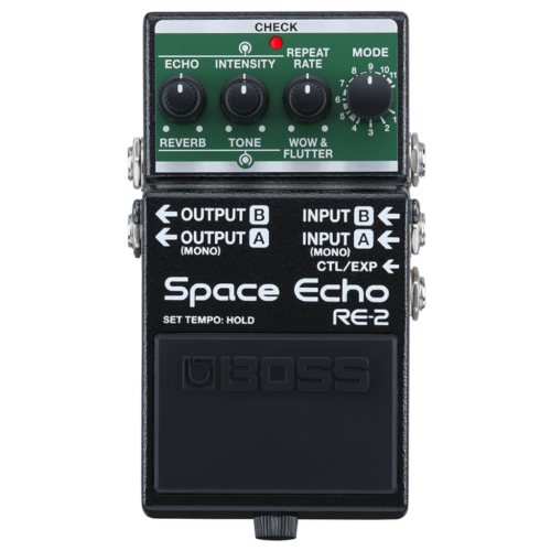 Boss RE-2 Space Echo Delay and Reverb Effects Pedal