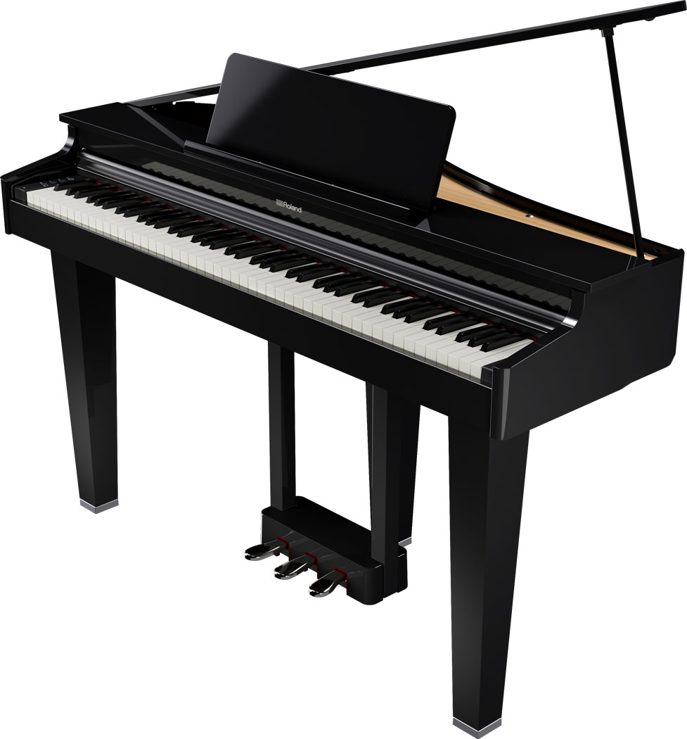 Roland GP-3 Digital Grand Piano - Polished Ebony - Image 12
