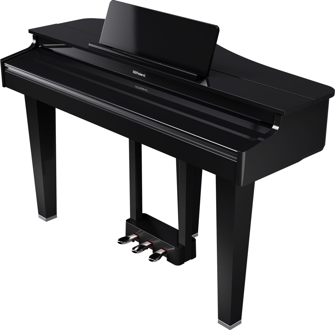Roland GP-3 Digital Grand Piano - Polished Ebony - Image 2