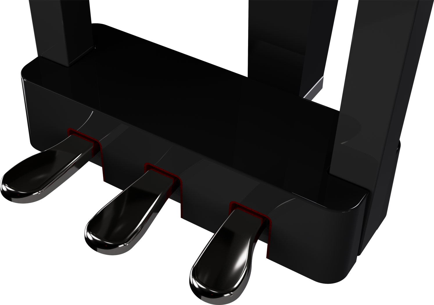 Roland GP-3 Digital Grand Piano - Polished Ebony - Image 8
