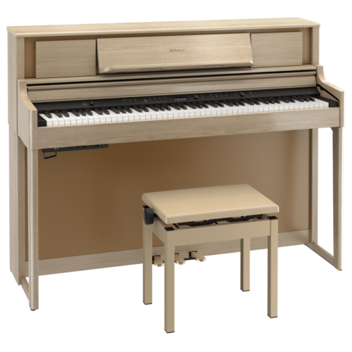 Roland LX705 Upright Digital Piano – Light Oak