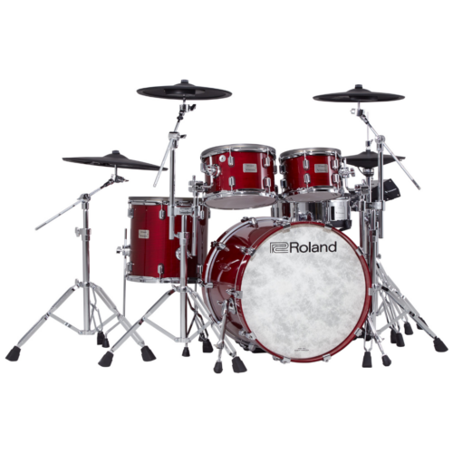 Roland V-Drums Acoustic Design VAD706GC Electronic Drum Set – Gloss Cherry