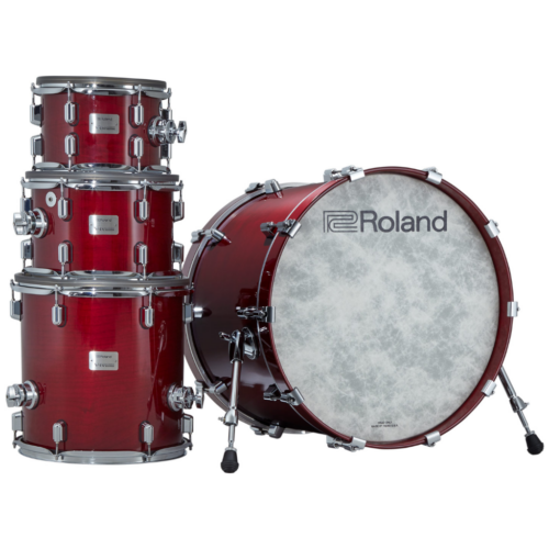 Roland V-Drums Acoustic Design VAD706GC Electronic Drum Set – Gloss Cherry