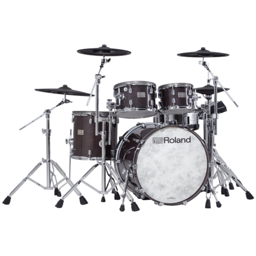Roland V-Drums Acoustic Design VAD706GC Electronic Drum Set – Gloss Ebony