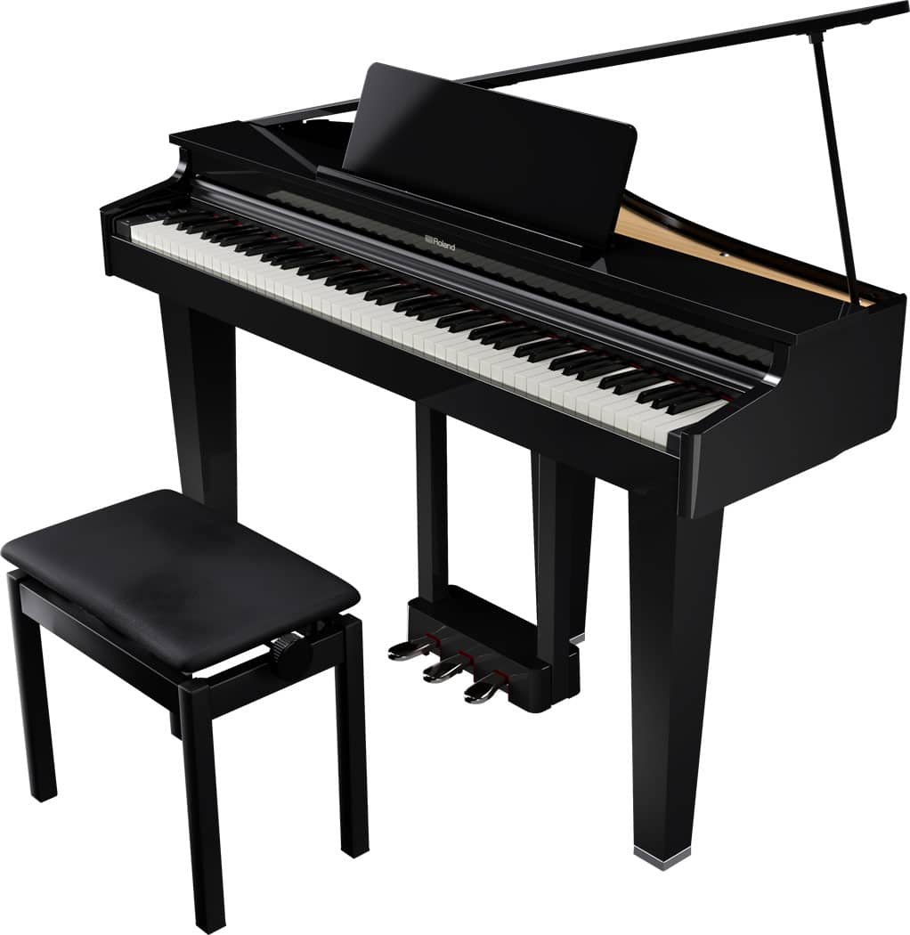 Roland GP-3 Digital Grand Piano - Polished Ebony - Image 11