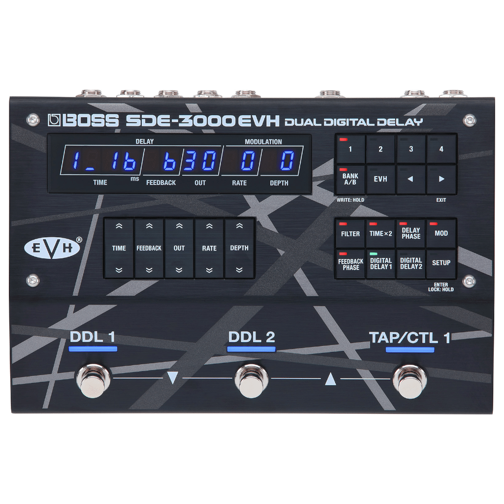 Boss SDE-3000EVH Dual Digital Delay Pedal - Roland Musical