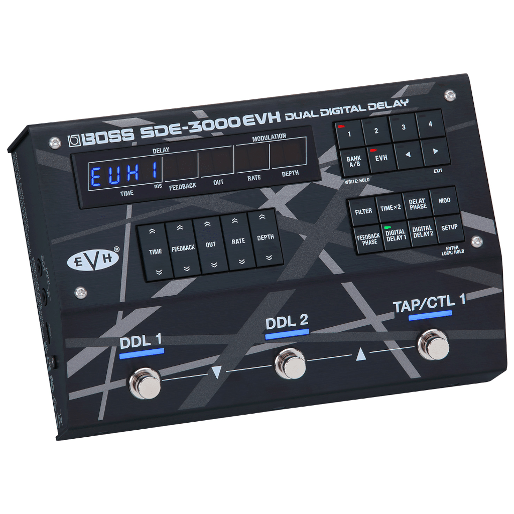 Boss SDE-3000EVH Dual Digital Delay Pedal - Roland Musical