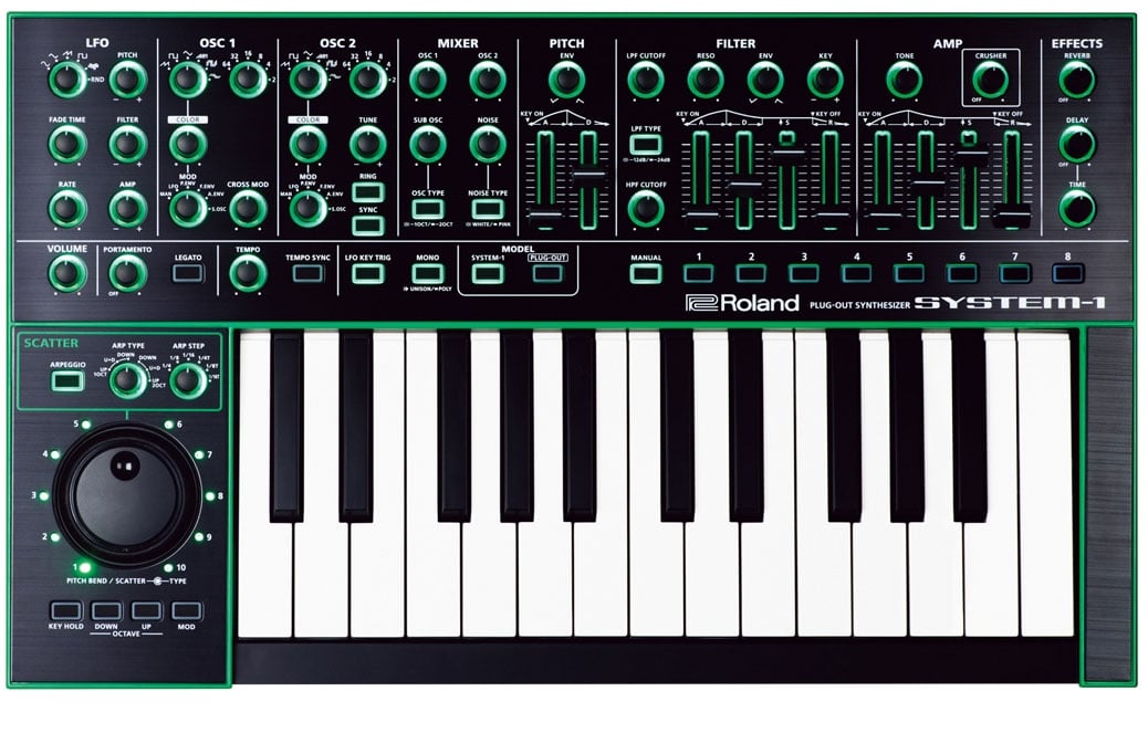 鍵盤楽器 Roland SYSTEM-1 PLUG-OUT Synthesizer Roland SYSTEM-1 Plug-Out Synthesizer - Roland Musical Instruments