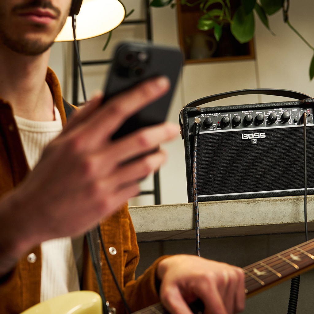 BOSS Katana Mini-X Guitar Amplifier - Roland Musical Instruments