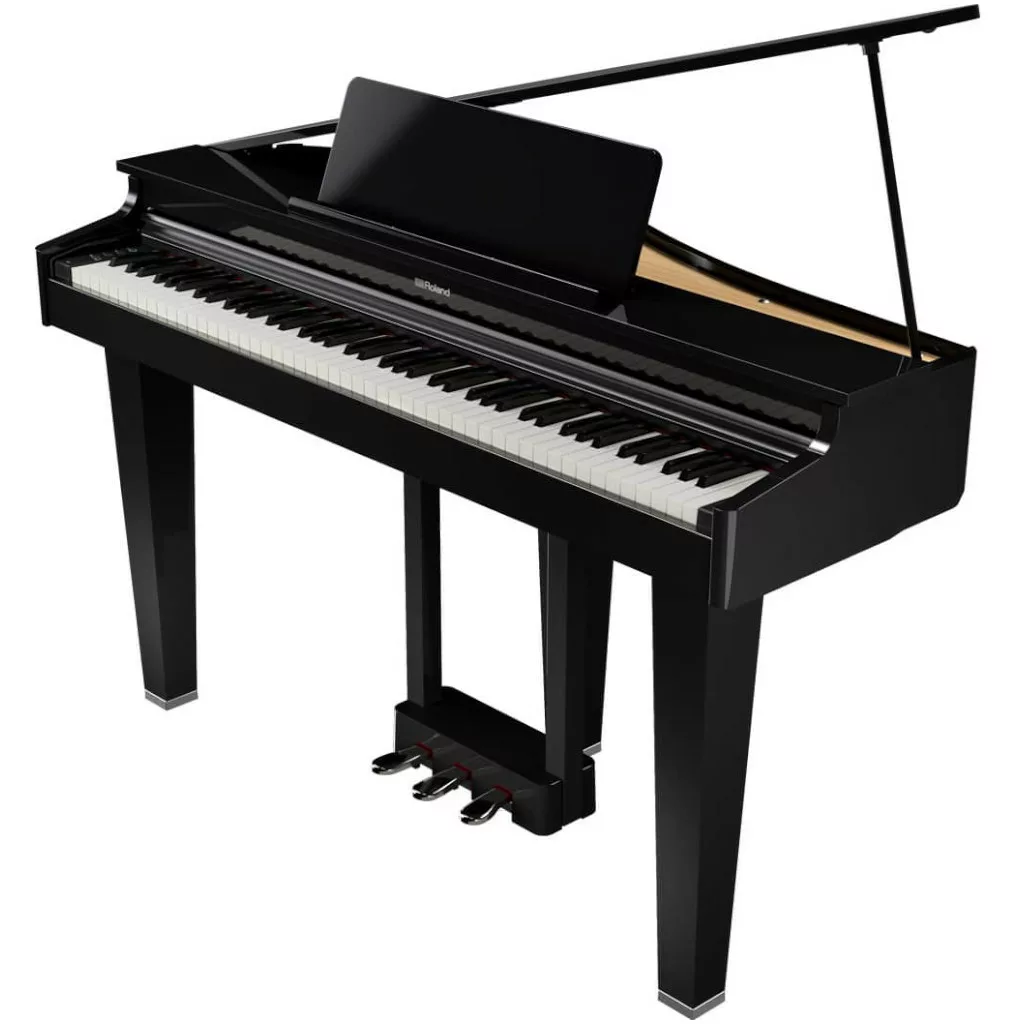 Roland GP-3 Digital Grand Piano - Polished Ebony - Roland Musical