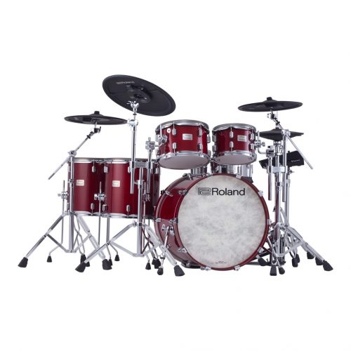 Roland VAD716 Electronic Drum Set – Gloss Cherry